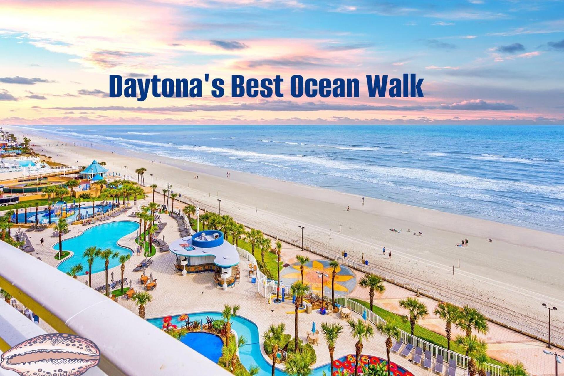 14Th Floor 2 Bedroom Resort Condo Direct Oceanfront Wyndham Ocean Walk Resort Daytona Beach 1401 Eksteriør bilde