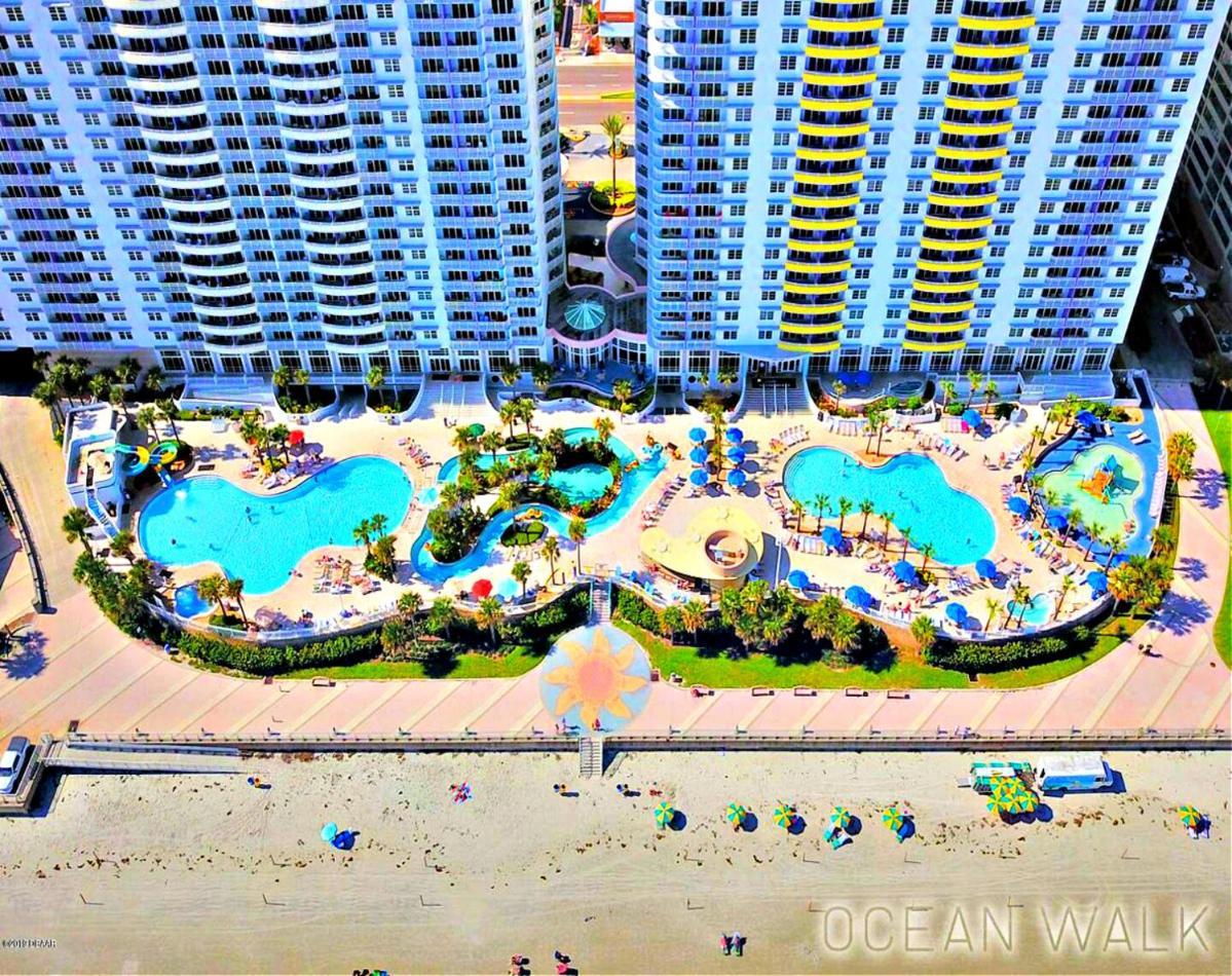 14Th Floor 2 Bedroom Resort Condo Direct Oceanfront Wyndham Ocean Walk Resort Daytona Beach 1401 Eksteriør bilde