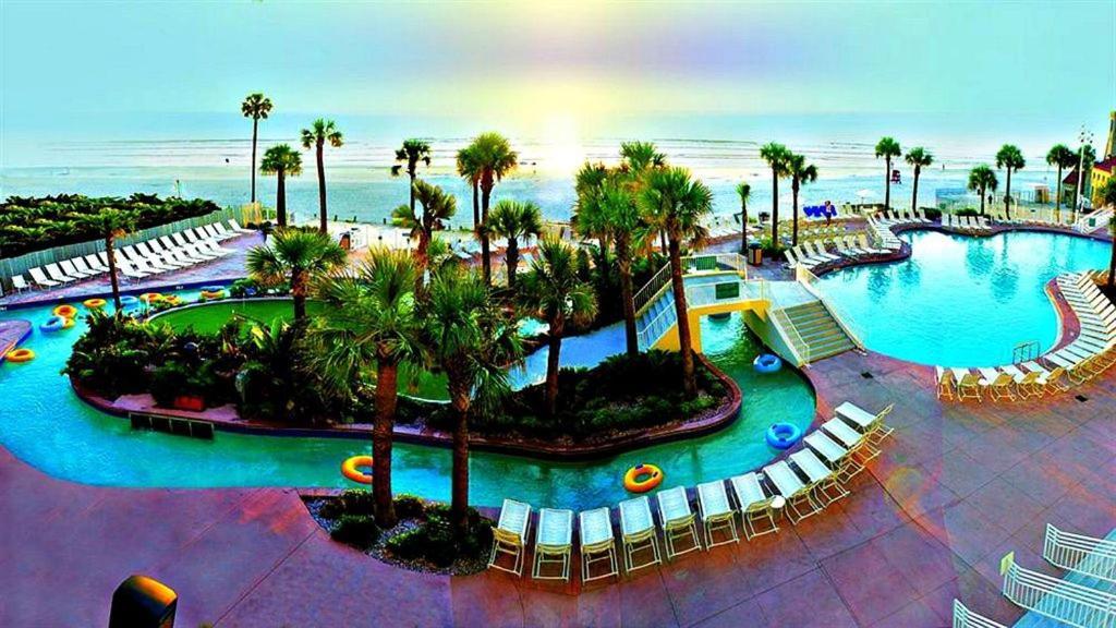 14Th Floor 2 Bedroom Resort Condo Direct Oceanfront Wyndham Ocean Walk Resort Daytona Beach 1401 Eksteriør bilde